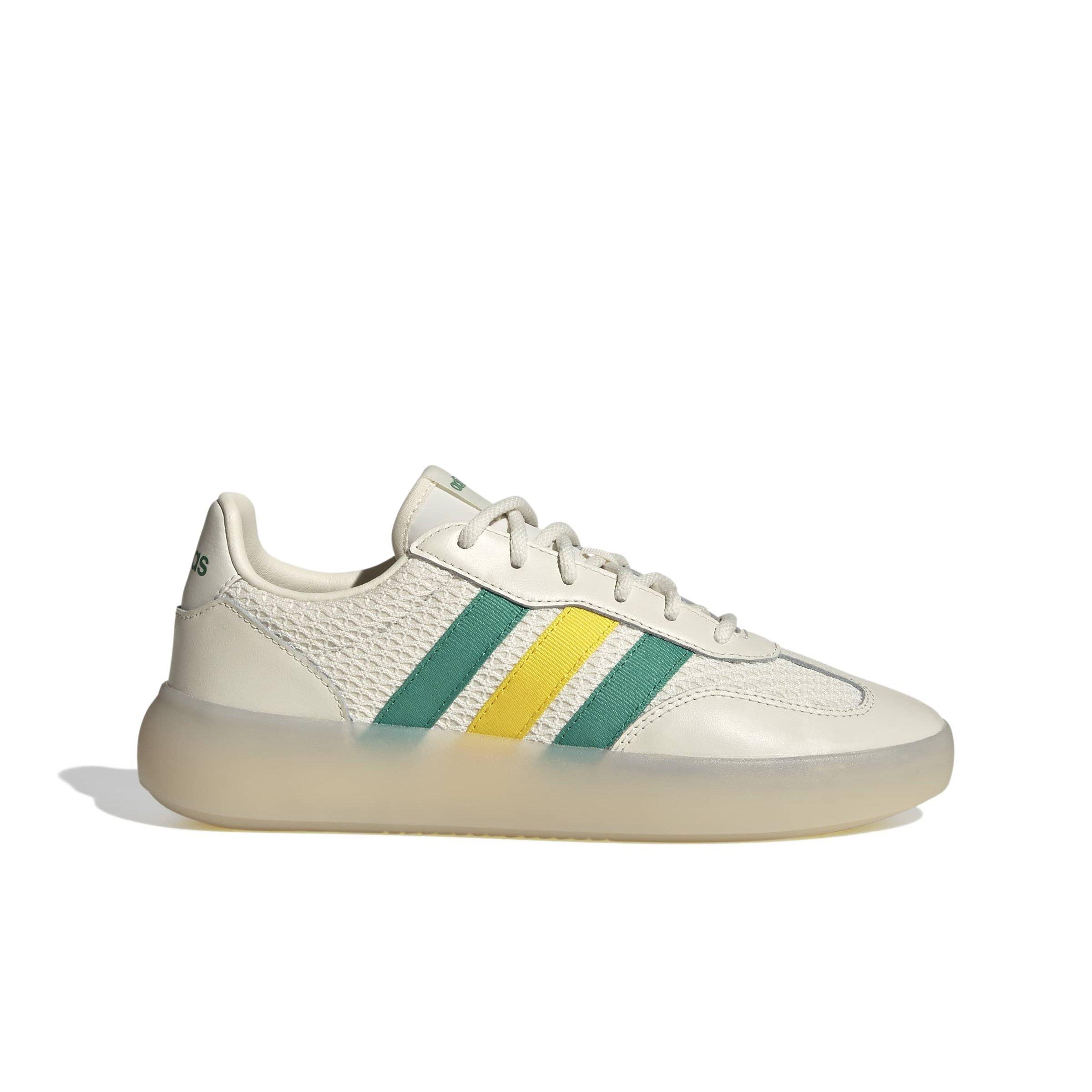adidas Barreda Decode "Off White/Semi Court Green/Yellow" Women's Shoe - OFF WHITE/GREEN/YELLOW
